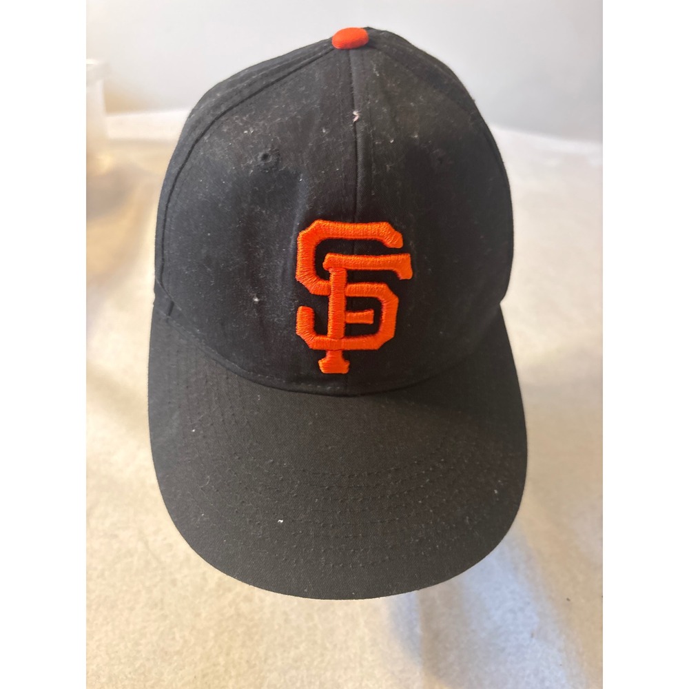 San Francisco Giants MLB Baseball Cap OC Sports Black‎ Orange SF Logo OSFM Hat